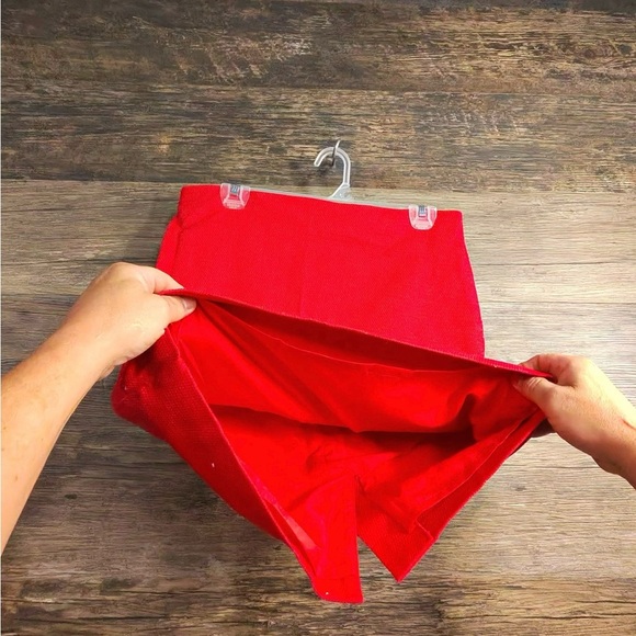 Ann Taylor Vibrant Red Pencil Skirt - Picture 7 of 10